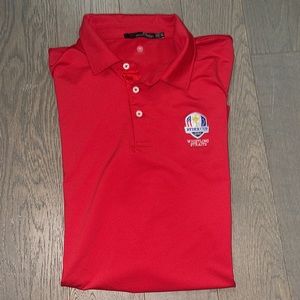 Ralph Lauren Sport 2020 Official Ryder Cup Size XXL Red Polo